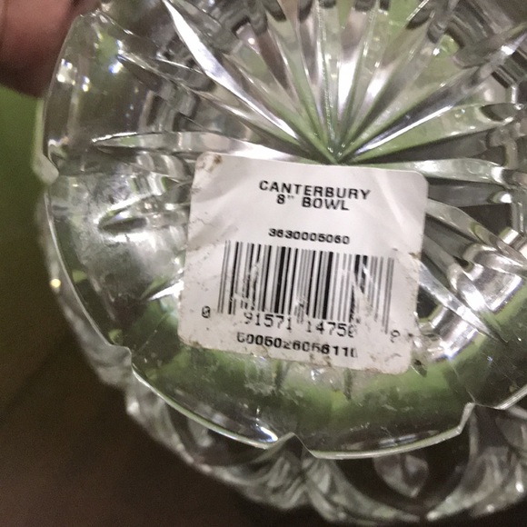 Marquis Waterford Crystal 8” bowl - Picture 3 of 4